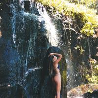 Emily Zeck in a bikini