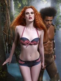 Karen Elson in lingerie