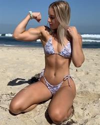 Emma Hartley in a bikini