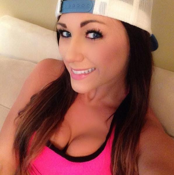 Caitlin Rice taking a selfie