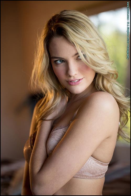 Kenna James in lingerie