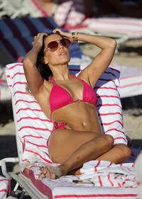 Sylvie van der Vaart in a bikini