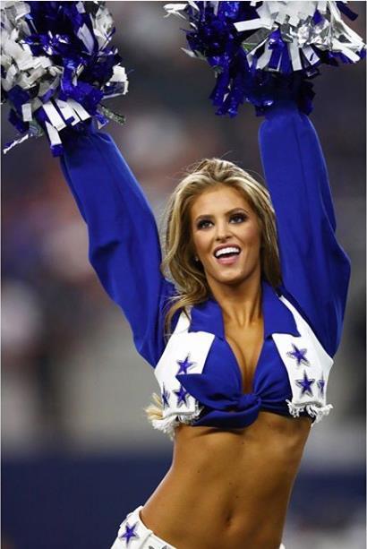 Former Clemson Rally Cat
Current Dallas Cowboy Cheerleader