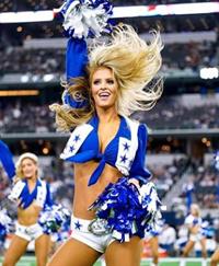 Former Clemson Rally Cat
Current Dallas Cowboy Cheerleader