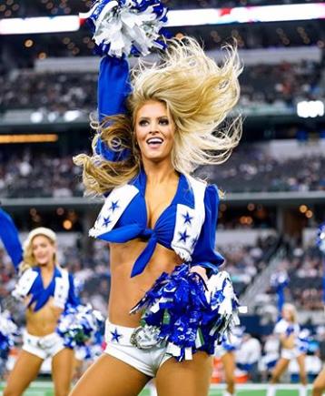 Former Clemson Rally Cat
Current Dallas Cowboy Cheerleader
