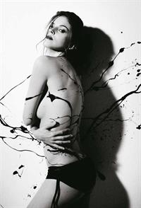 Michelle Jenner in body paint