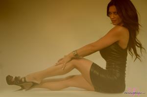 Denise Milani Photoset - BlackTight