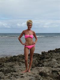 Ashley  Horvath in a bikini