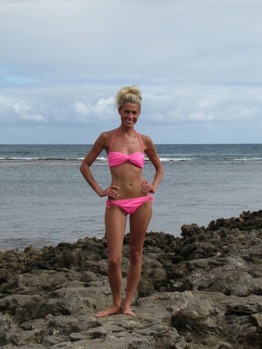 Ashley  Horvath in a bikini