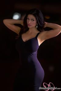 Denise Milani Photoset - BlackDress13