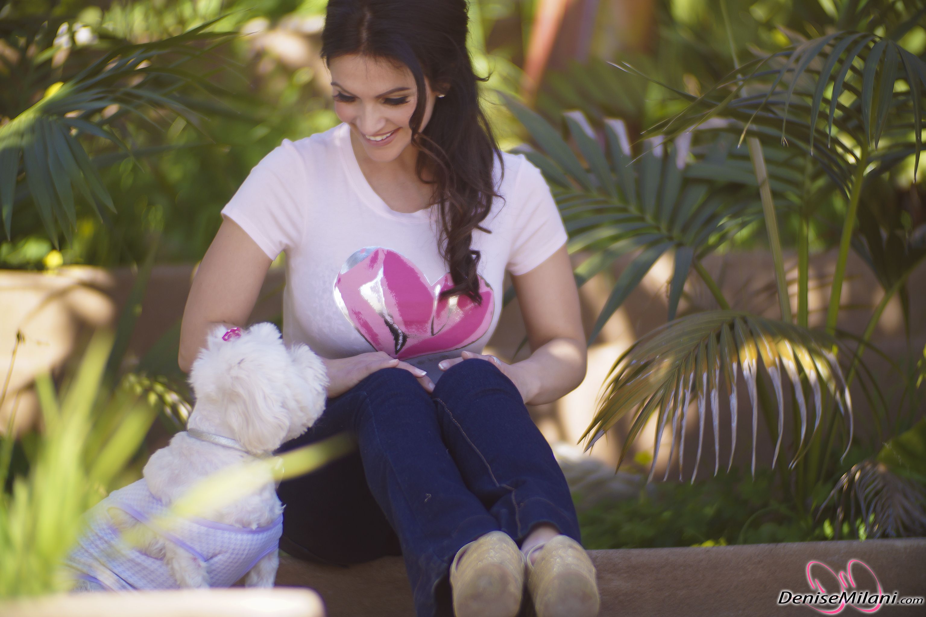 Denise Milani Photoset - Doggie13