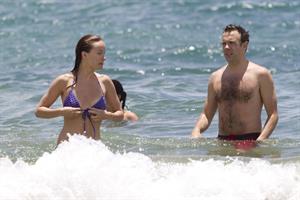 Olivia Wilde on the beach and in the water in Hawaii - May 26, 2013 