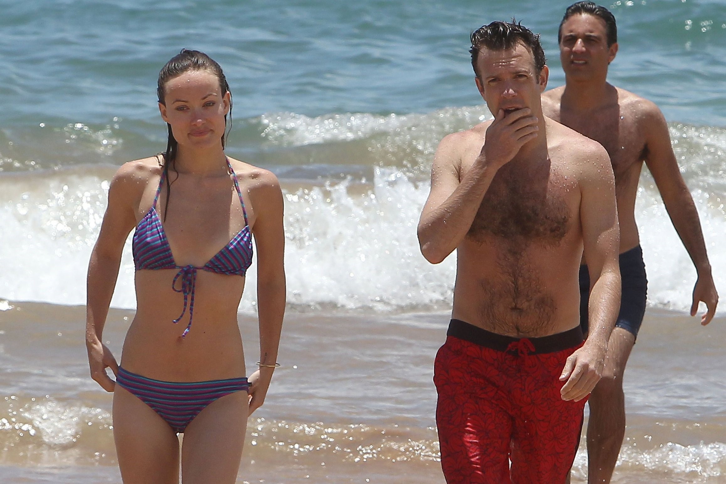 Olivia Wilde on the beach and in the water in Hawaii - May 26, 2013 