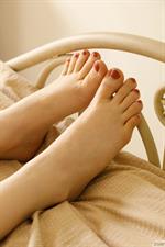 Vicky Chandler in a Dress