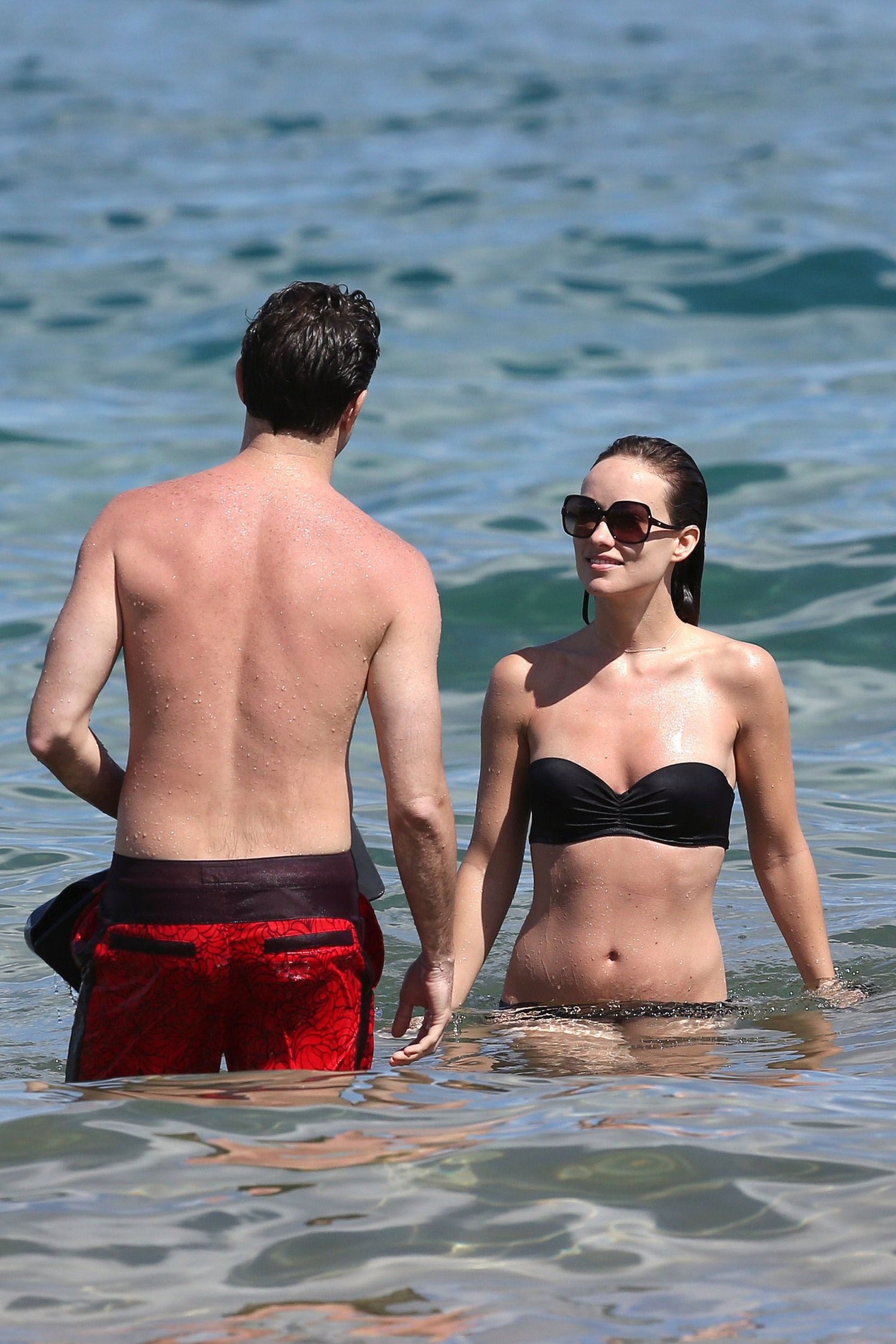 Olivia Wilde on the beach in Hawaii - May 27, 2013 