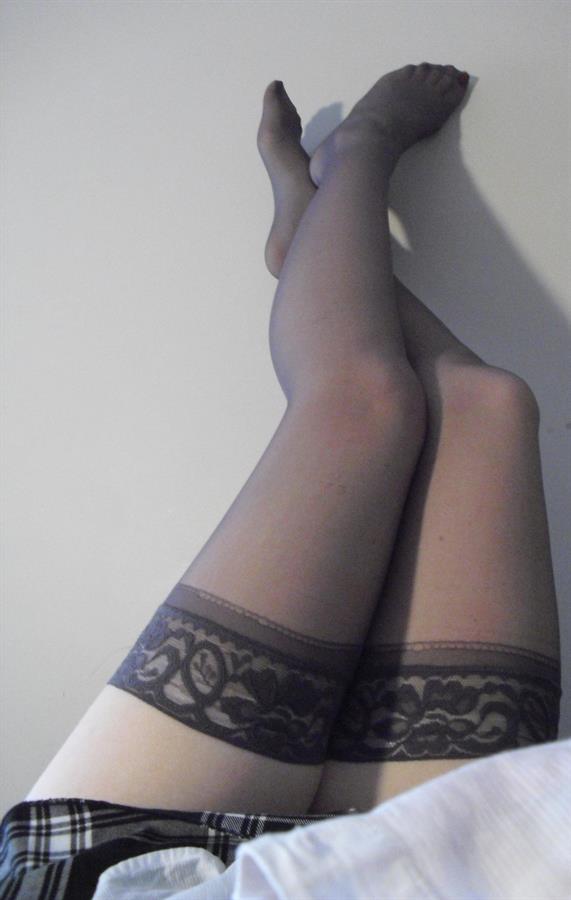 Anonymous in lingerie