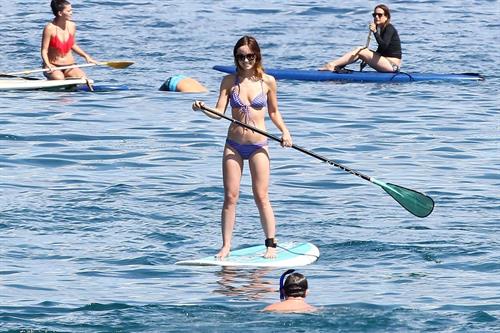 Olivia Wilde on the beach and in the water in Hawaii - May 26, 2013 