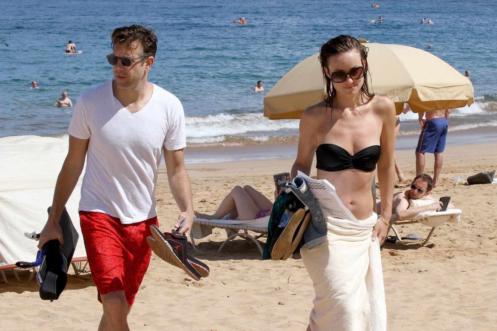 Olivia Wilde on the beach in Hawaii - May 27, 2013 