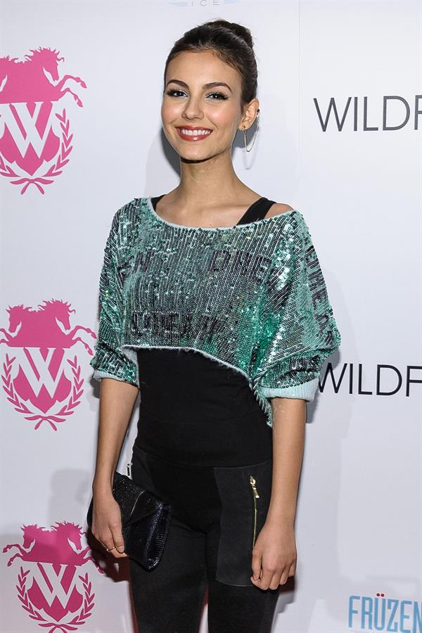 Victoria Justice Wildfox Couture fashion week event 2/6/13 