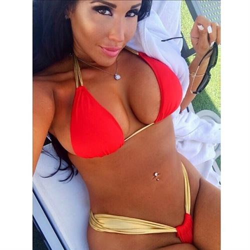 Ali Milan in a bikini