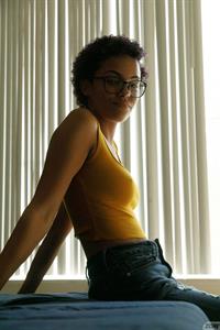 Rebel Tee Relaxing in her Room