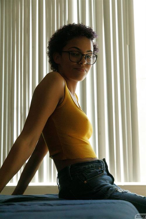 Rebel Tee Relaxing in her Room