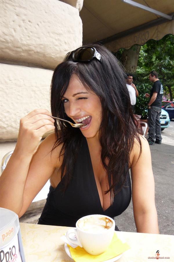 Denise Milani Snapshots - Rome1