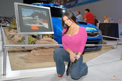 Denise Milani Snapshots - AutoShow07