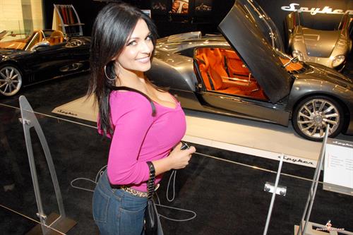 Denise Milani Snapshots - AutoShow07