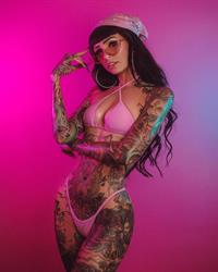 Angela Mazzanti in a bikini