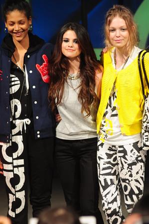 Selena Gomez Adidas NEO Label event in NY 2/6/13 