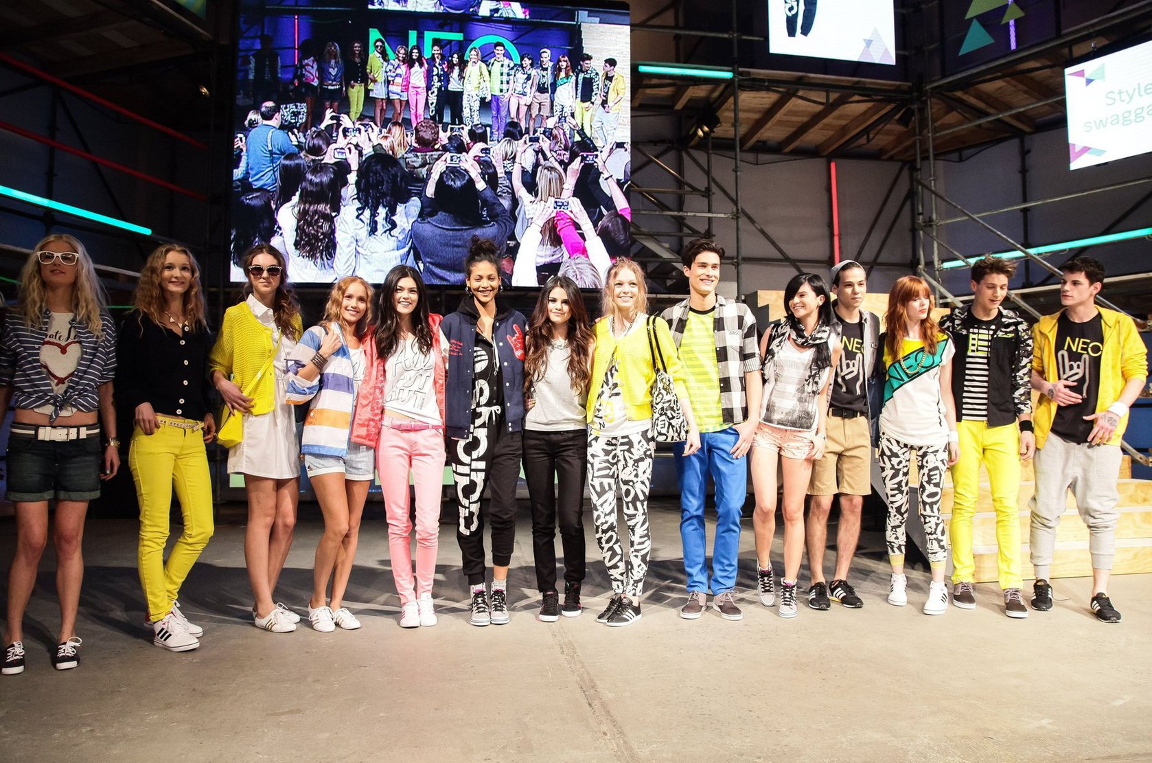 Selena Gomez Adidas NEO Label event in NY 2/6/13 