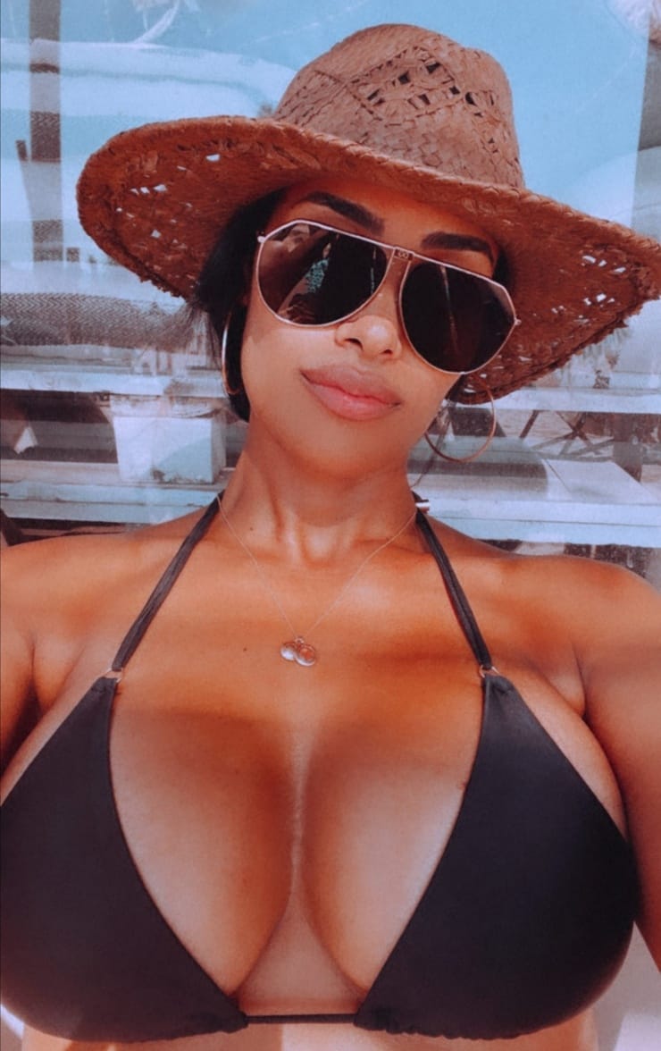 Micaela Reis in a bikini
