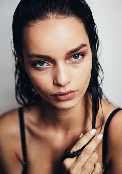 Luma Grothe in a bikini