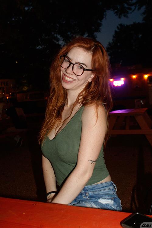 Nala Brooks in a Thong