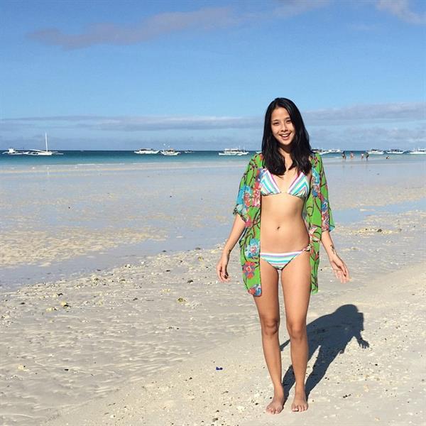 Maxene Magalona in a bikini