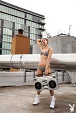 Teela LaRoux in lingerie