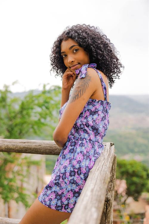 Exotic Barbie at the Beach