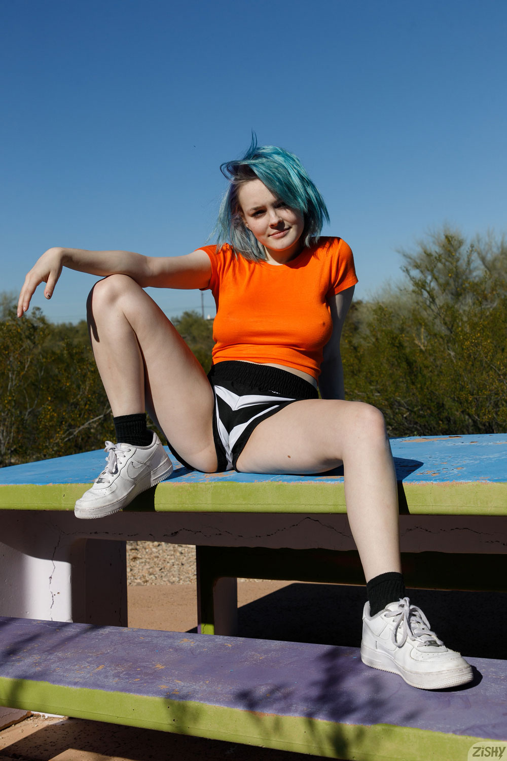 Vonnie Bean in the Hot Sun