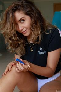 Karoll Bolivar in a White Thong