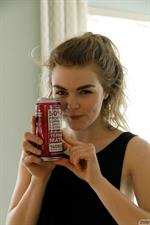 Kat Keen in a Black Bodysuit