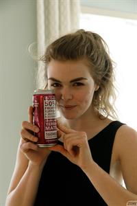 Kat Keen in a Black Bodysuit