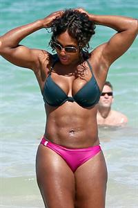 Serena Williams in a bikini