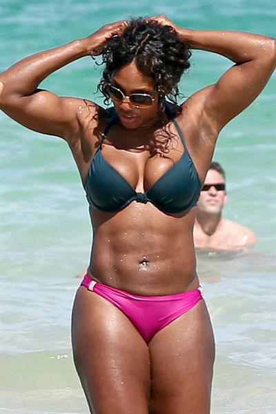 Serena Williams in a bikini