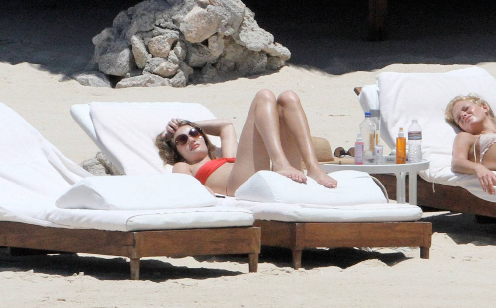 Rosie Huntington-Whiteley in a bikini