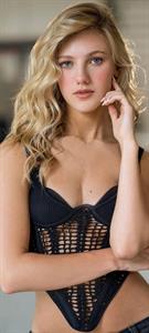 Jemima Robinson in lingerie