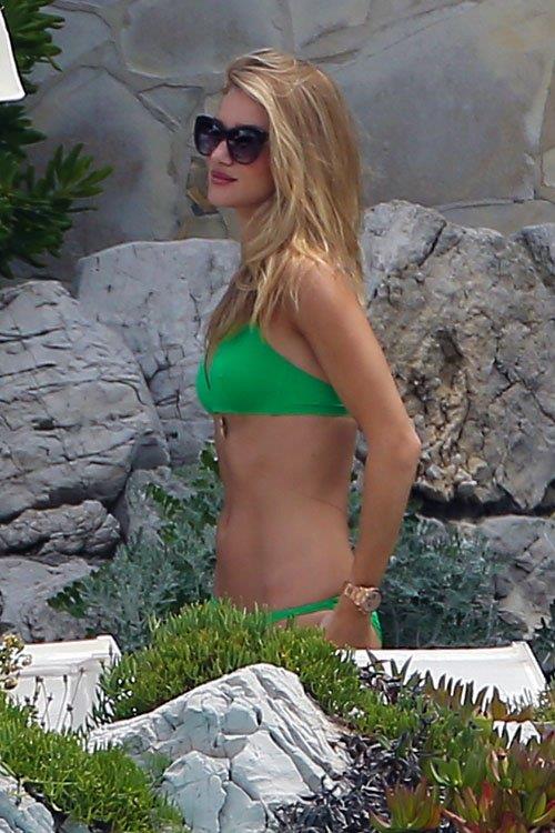 Rosie Huntington-Whiteley in a bikini