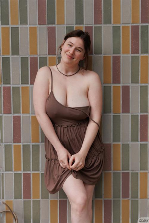 Busty Riley Nixon in a Sundress