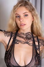 Busty Mila Amour in Lingerie