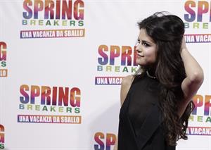 Selena Gomez Premiere of Spring Breakers at Adriano Cinema in Rome on February 22, 2013